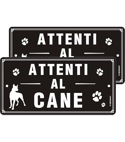 Targa In Metallo Jack Russell Terrier, 30x20 Cm, Resistente Alle Intemperie, Scritta In Tedesco 'Hier Wache Ich!' - 3