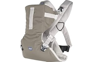 Chicco Marsupio Neonati Ergonomico Per Bebè E Bambini, Porta Bebè Semplice E Intuitivo Da Indossare, Beige, 16 x 11 x 30.5 Cm