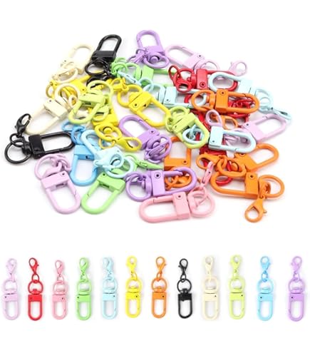 Allazone Acryl Sleutelhanger Blanks voor Craft Sticker Art, Kleurrijke Allazone Acryl Sleutelhanger Blanks voor Craft Sticker Art, Kleurrijke