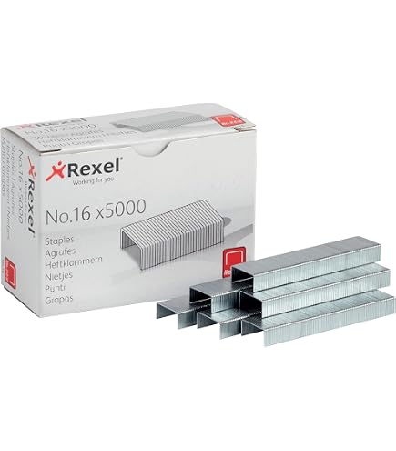 Maped 24/6 Staples, 3 Pack - 1000 Staples Per Box, Galvanized Steel 2 thumbnail image
