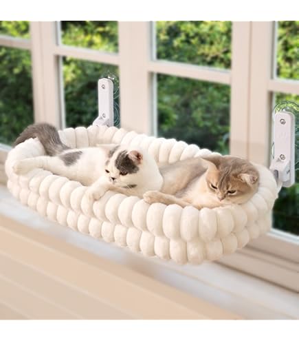 Macrame kat hangmat schommelbed, Boho kat schommelbed | Wandgemonteerde Boho Swing hangmat voor kat,Ruimtebesparende kattenschommel Macrame kattenhangmat voor kleine katten