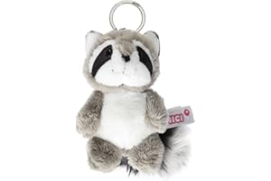 NICI- Llavero Mapache Rod 10cm, Color marrón, Talla única (47869)