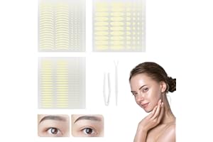 SEGMINISMART Cintas para Párpados,Cinta de Párpados,Pegatinas de Párpados Dobles,Cinta para Párpados Caidos,Pegatinas de Doble Párpado,Eyelid Tape,Double Eyelid Stickers,Párpados de Instante Levantar (600 Piezas)