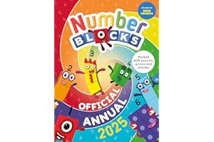 Numberblocks Annual 2025 - Kids Activity Book, Maths Puzzles & Games for Preschool Ages 3-6 Years (Numberblocks Annuals)