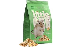 Little One Gerbili | 400 g | Komplett gerbilmat | Innehåller protein, fett, kolhydrater, mineraler och vitaminer