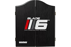 WINMAU Blade 6 Design Deluxe Dartboard Cabinet