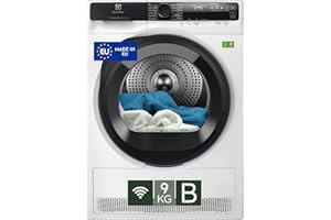 Electrolux Sèche-linge 700 DelicateCare 9 kg EW7H59B, classe B, technologie DelicateCare pour la laine, MixCare pour coton et synthétique, sensible, anti-plis, pompe à chaleur