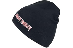 Iron Maiden Logo Unisex Beanie Nero