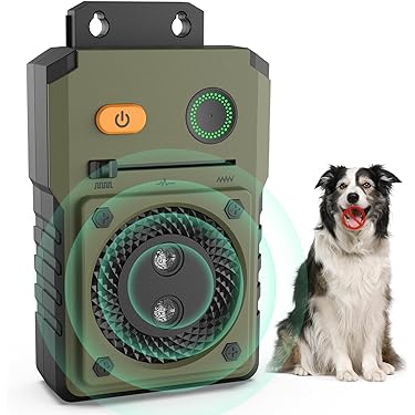 Dispositivo Anti Abbaio Per Cani JARMAPOZ - Ultrasonico, 3 Modalit&agrave;, Ricaricabile