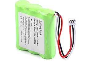 SHAWOROCE 936431 Battery Compatible with Tonies Toniebox 50AA5S TonieBox Musicbox Soundbox Music Player Speaker 2200mAh 3.6V NI-MH Rechargeable Replacement Batteries