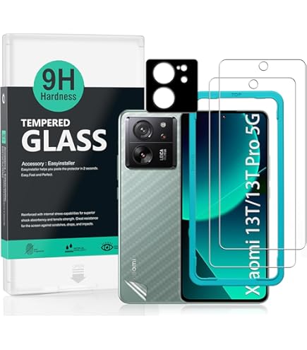 AOKUMA [2 Pezzi] Vetro Temperato Per Oneplus N10 5G, Durezza 9H, Anti-impronta, Copertura Schermo, Facile Applicazione