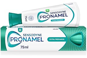 Sensodyne Pronamel Toothpaste, Enamel Care Fluoride Toothpaste, Extra Freshness, 75ml