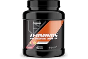 Neosupps - Pre Workout Booster Terminus! 600g - Fruit Punch | Trainingsbooster für mehr Kraft, Ausdauer und Fokus beim Training