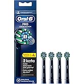 Oral-B Cross Action X-Filament Siyah Şarjlı Diş Fır&ccedil;ası Yedek Başlığı 4 Adet