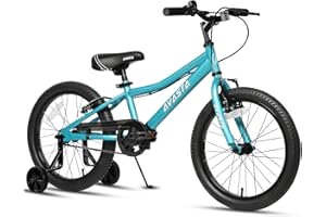 AVASTA Bilbo 18 20 Pulgadas Bicicleta de niño para 5-10 años niños niñas con Pata de Cabra & Doble Freno de Mano Campana Asiento Ajustable, Varios