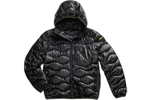 Blauer Giacca Corta Wave 03074 Piumino Uomo Nylon Nero