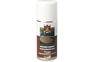 Gubra Spray Ravvivante per Camoscio e Pelle Colore Nero 150ml