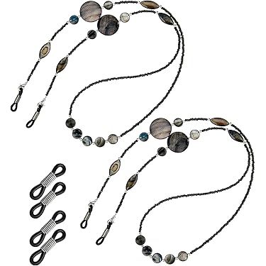 Brillenketting - Goud met Wit Kristal - Swarovski Look - Crystal Cord Brillenketting - Goud met Wit Kristal - Swarovski Look - Crystal Cord