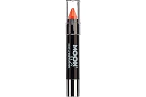 Moon Glow - Neon UV Paint Stick Body Crayon for the Face & Body – Intense Orange