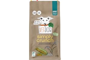 VEGDOG Simply Crunch torrfoder, Vuxna hundar, hypoallergent, 10kg