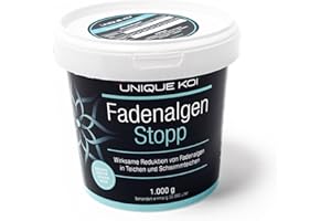 SunSun Unique Koi Fadenalgen Stopp 1000 g für 30000 l Teichwasser Algenentfernung
