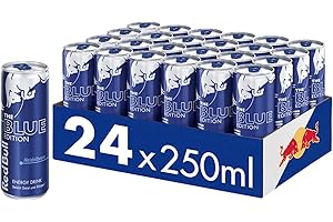 ‎RED BULL Red Bull Energy Drink Blue Edition, Heidelbeere, 24 x 250ml EINWEG