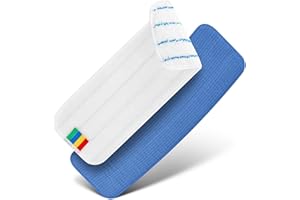 Tyroler Bright Tools 2 Panni di Ricambio in Microfibra per mocio