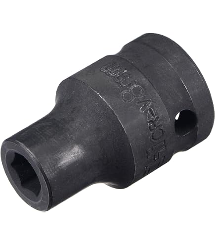 Sourcing Map Schlagschrauber-Stecknuss 13 Mm Tief – 1/2 Zoll Antrieb, 8 Cm Lang, Aus Wärmebehandeltem CR-V-Stahl