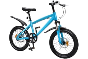 NadineDutol Bicicletta per bambini da 18 pollici, mountain bike, per principianti, per bambini, universale, per bambini