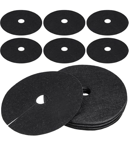 La Cordeline Spachtelscheiben Aus Wolle – 2 Stück, 40 Cm Durchmesser, 600 G/m², Biologisch Abbaubar