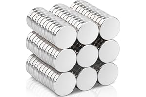 MAGXCENE 100PCS Petits 10x2 mm Aimants Néodyme Aimants Puissants Aimants pour Tableau Magnétique, Réfrigérateur, Tableau Blanc, Images,Carte,Calendrier