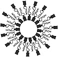NQEUEPN 30pcs RC Body Clips with Pull Tabs, RC Car Body Clips Car Pins Replacement Parts for Redcat HPI Himoto HSP Exceed Traxxas RC 1/12 1/14 1/16 Scale Car Shell SCX24 TRX4M Parts Truck Buggy