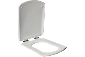 Roca Sidney Deska Sedesowa, Biały, 50.2 x 39.8 x 6.8 cm