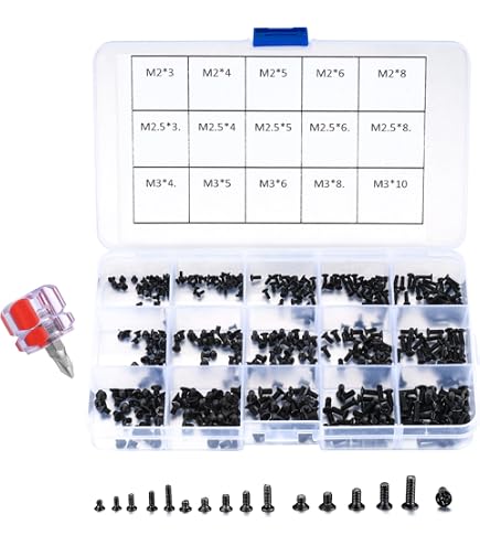 Uxcell M2 X 3 Mm Kreuzschlitz-Schrauben, Vernickelt, 100 Stück – Für Laptop, PC, TV & Elektronik