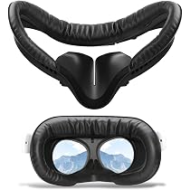MODJUEGO Sangle De Tête De Rechange Pour Oculus Quest 2 - Réglable Avec Coque Silicone Et Protection Avant Rose