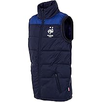 Offizielle FFF Frankreich Trikot - Ärmellose Weste Kindergröße Jungen
