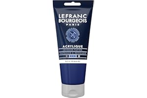 Lefranc Bourgeois Fine Acrylic Colore Acrilico, Blu (Primary Blue), 80 ml