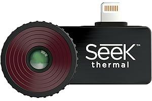 Seek Thermal Compact Pro Kamera Termowizyjna, Czarny, ‎2,5 x 4,5 x 2,5 cm; 235 g
