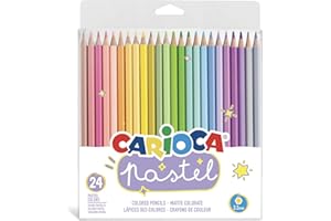 CARIOCA - 43310 crayons de couleur, multicolores, 24 unités