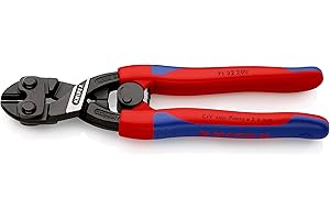 KNIPEX CoBolt Kompaktowe szczypce tnące przegubowe w opakowaniu z zawieszką z wąskimi, wielokomponentowymi, 71 32 200 SB