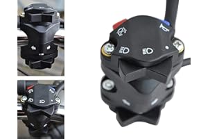 ALCHEMY PARTS Motorcycle Switch Cluster Light Horn Kill Switch Indicator Headlight Headlamp High Low Switchgear | Motocross Enduro Supermoto for 22mm 7/8 inch Handlebars | Fits KTM, Husqvarna and Husaberg Models