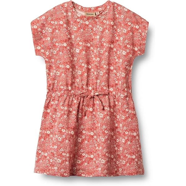 En Fant Gesmoktes Mädchen Sommerkleid mit Flügelärmeln En Fant in hellrosa