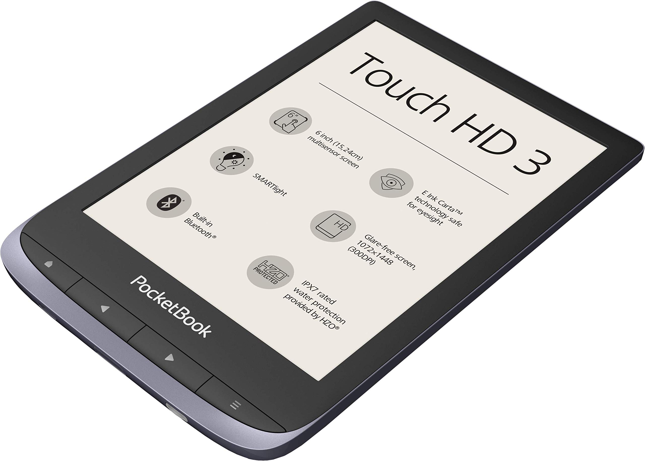 PocketBook eBook Reader 'Touch HD 3' (16 GB Speicher; 15,24 cm (6 Zoll