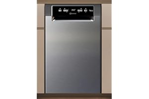 Bauknecht BK6UC11BS7A0X teilintegrierbarer Geschirrspüler (45 cm)/ ActiveDry/Sensorprogramm/PowerClean/Besteckschublade/Hygiene-Programm/Vollwasserschutz/Multizone/Startzeitvorwahl