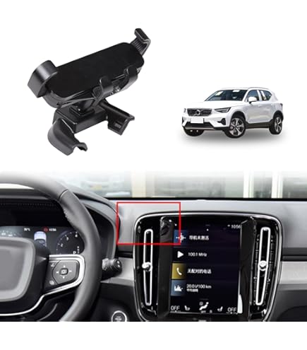 Autotelefoonhouder Voor Volvo XC60 S90 V90 S60 XC40 XC90 Schokbestendige Stabiel 360 Rotatie Flexibel Universele Auto Mobiele Telefoonhouder Volvo S90 V90 2016 2023 663579452