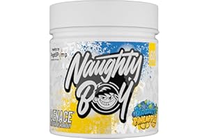 Naughty Boy Menace V2 Pre-Workout Powder - Blueberry Pineapple, MAX Catalyst, CDP Choline & Uridine, Energy, Pump & Focus,420g