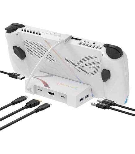 Dockingstation Für Steam Deck – 6-in-1 Mit HDMI 4K@60Hz, LAN, 3x USB 3.0 & Schnellladung