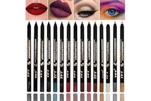 C-NUTS HEALTH 15 Colors 4 In 1 Multi Use Lippenstift mit Set, Matte Lip Pen Eyeshadow Pencil Eyeliners,haltbarer Lipgloss,langanhaltende,antihaftbeschichtete Tasse(Pencil Sharpener in)