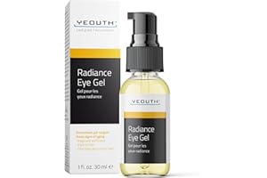 YEOUTH Gel para Ojos con Ácido Hialurónico y Tripéptidos, Gel Refrescante Hidratante Crema Contorno de Ojos 30ml