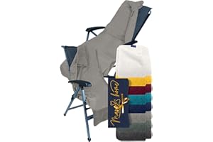 Marie´s Home Frottee - Schonbezug für Gartenstuhl und Gartenliege Gartenstuhlauflagen 60x130 für Campingstuhl Campingliege Klappstühle Saunaliege Strandliegen Poolliegen, 60 x 130 cm, Silber